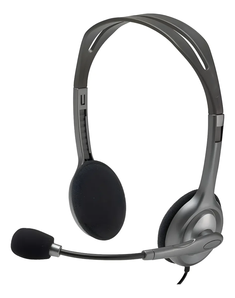 AURICULAR LOGITECH H111 BLACK 1 JACK