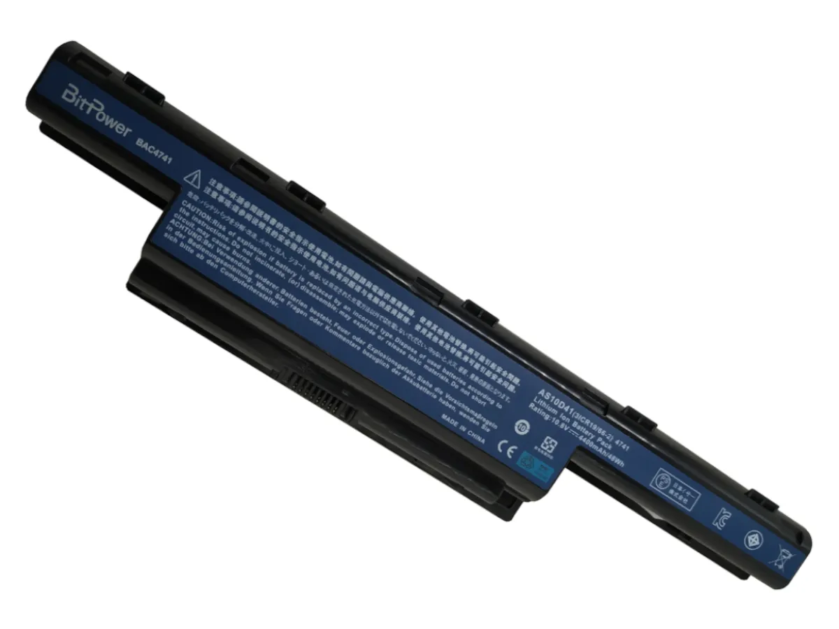 BATERIA BITPOWER P/ACER 4741 10.8V 4400MAH