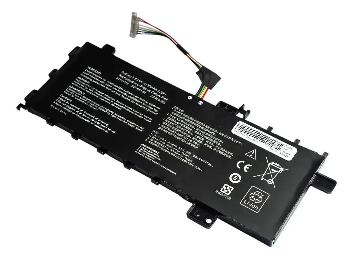 BATERíA BITPOWER PARA ASUS VIVOBOOK C21N1818 B21N1818 X412