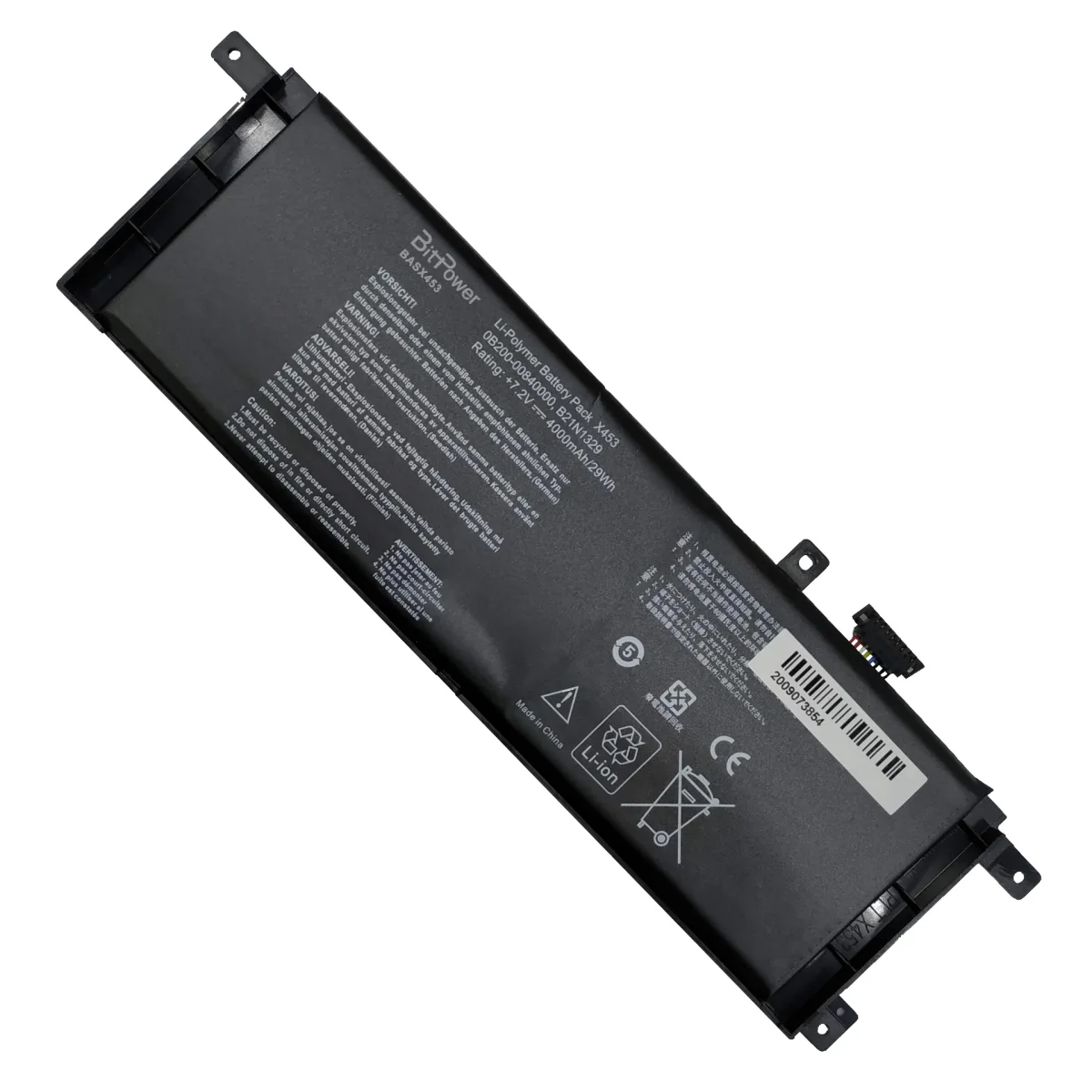 BATERIA BITPOWER INTERNA P/ASUS X453 X553MA