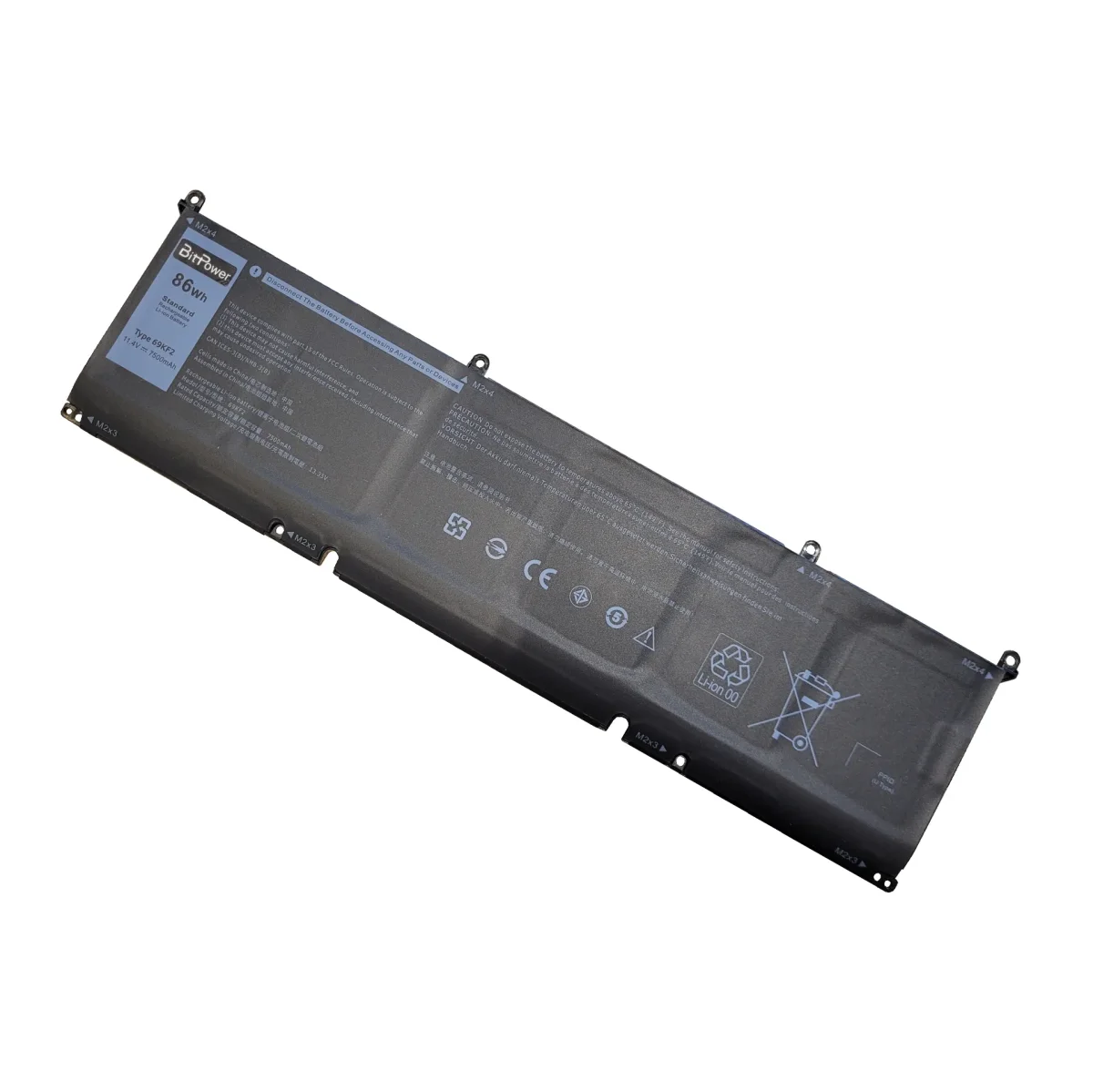 BATERIA BITPOWER PARA DELL 69KF2 8FCTC 70N2F