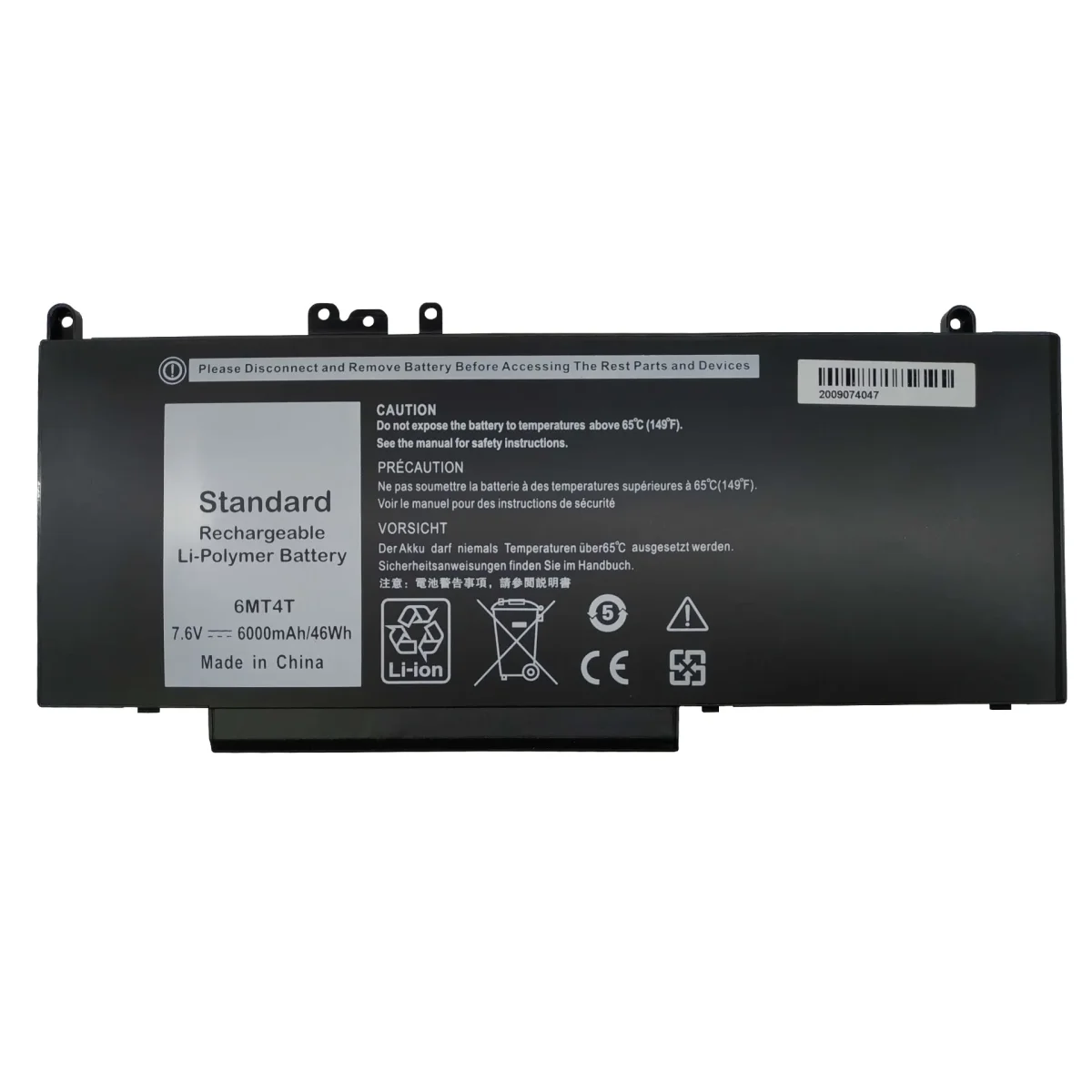 BATERIA BITPOWER INTERNA P/DELL 14-5000 6MT4T