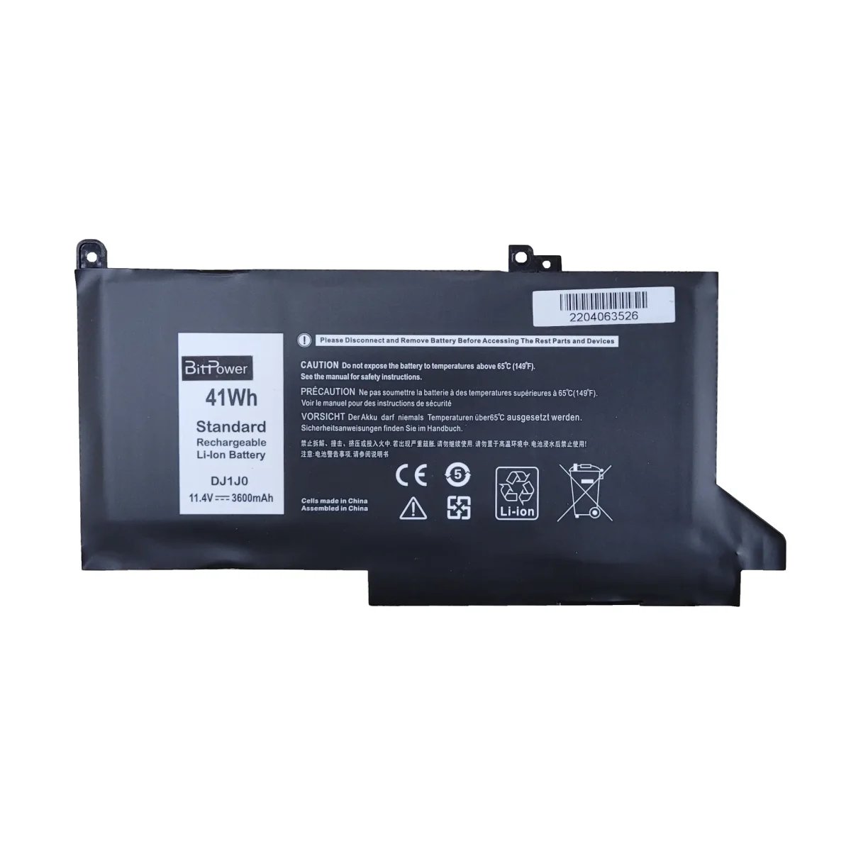 BATERIA BITPOWER PARA DELL E7280 DJ1J0