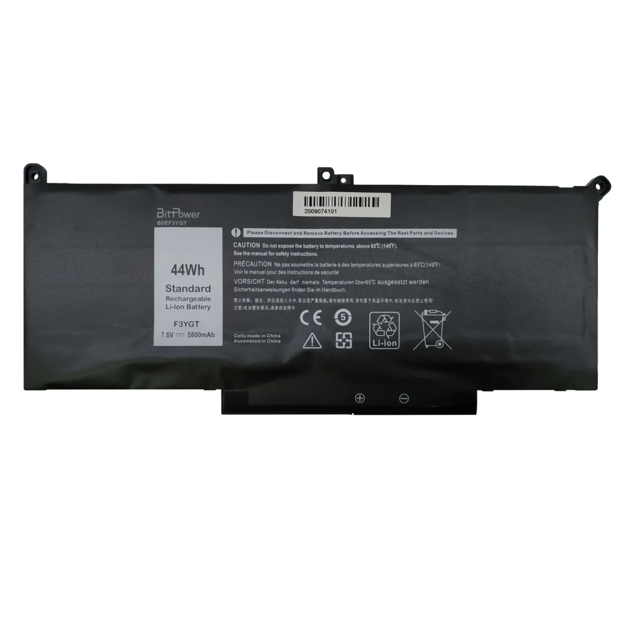 BATERIA BITPOWER INTERNA P/DELL E7000 7280 F3YGT