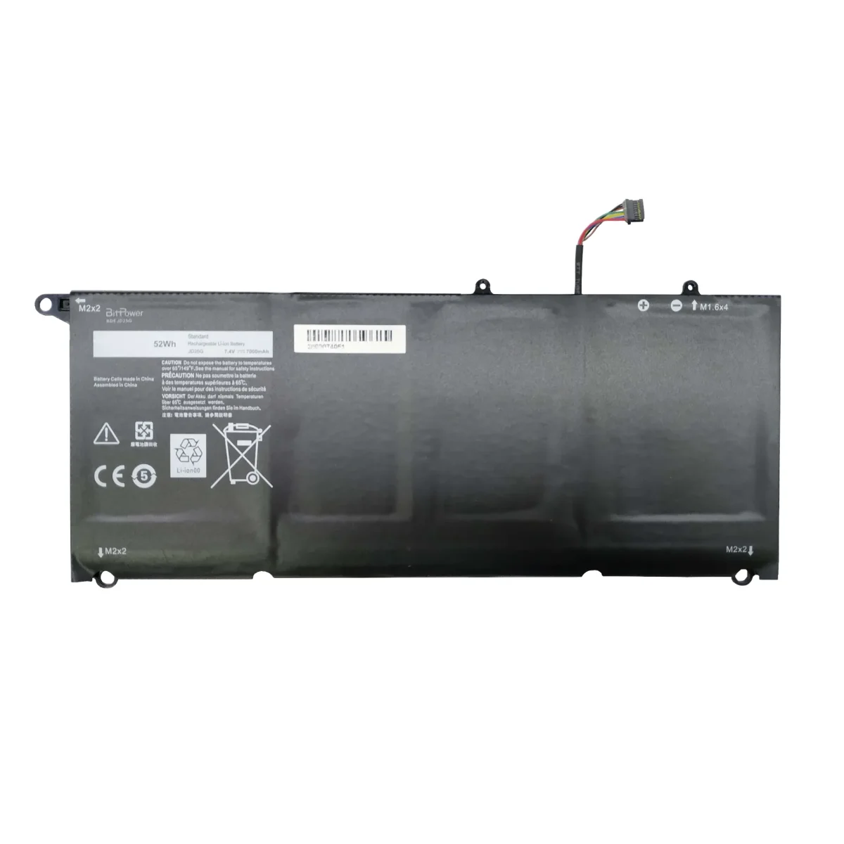 BATERIA BITPOWER INTERNA P/DELL XPS13 9343 9350 JD