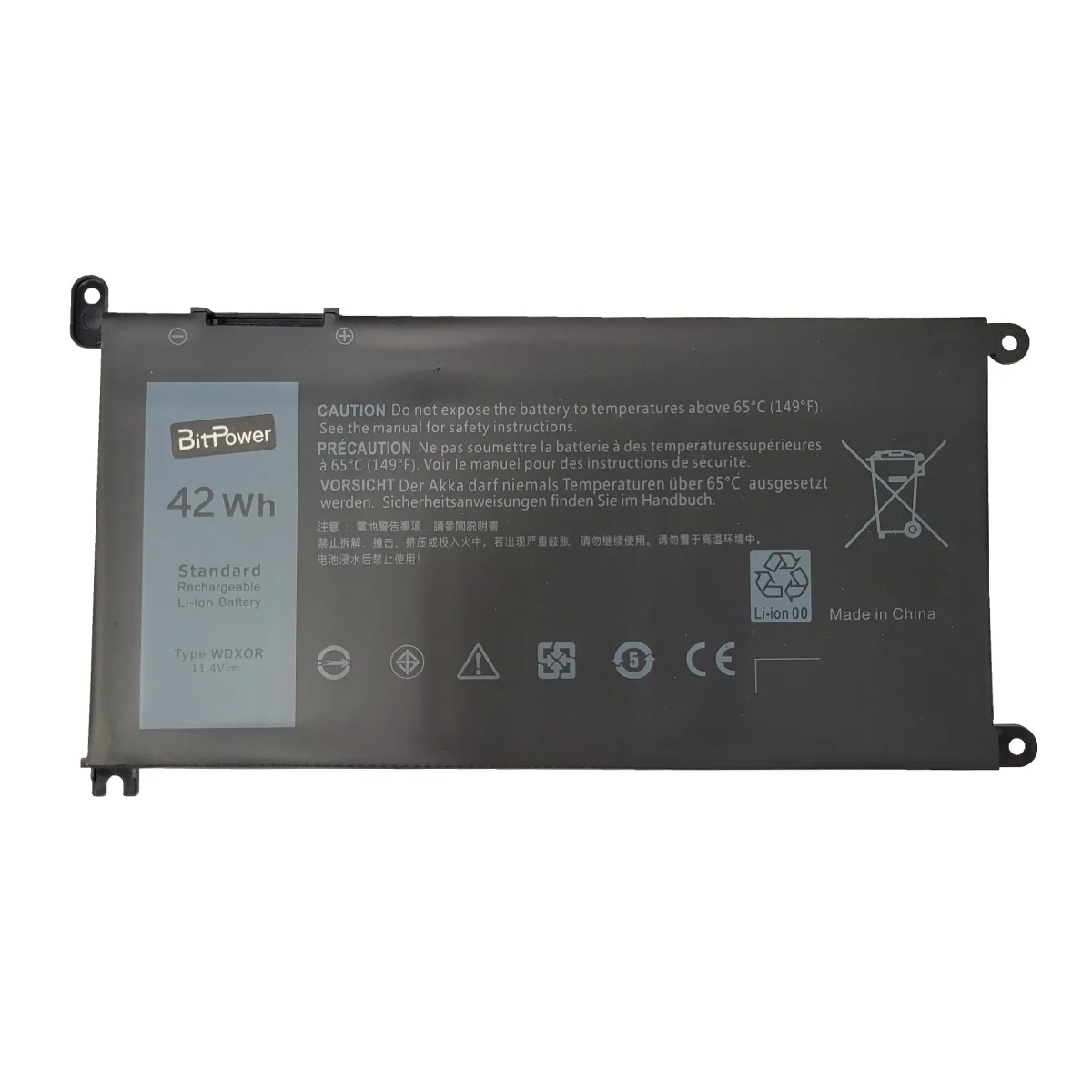 BATERIA BITPOWER INTERNA P/DELL T2JX4 WDX0R