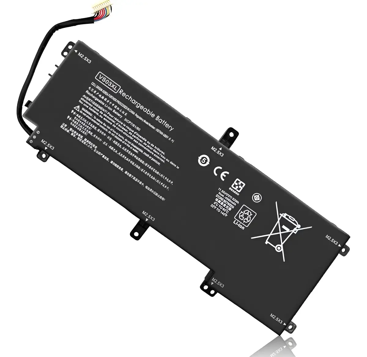 BATERIA COMPATIBLE HP VS03XL ENVY 15 AS HSTNN-UB6Y TPN-I125