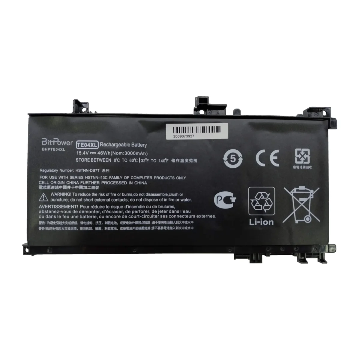 BATERIA BITPOWER INTERNA P/HP TE04XL TPN-Q173