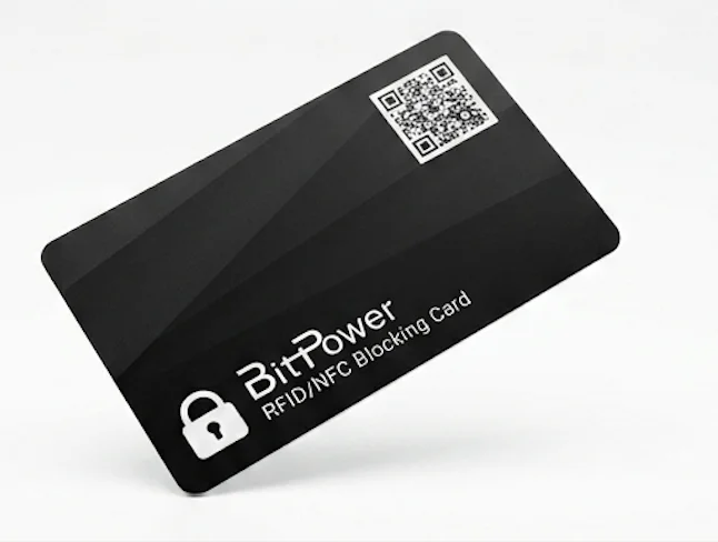 BITCARD TARJETA BLOQUEADORA ANTIRROBO RFID NFC PARA BILLETERA