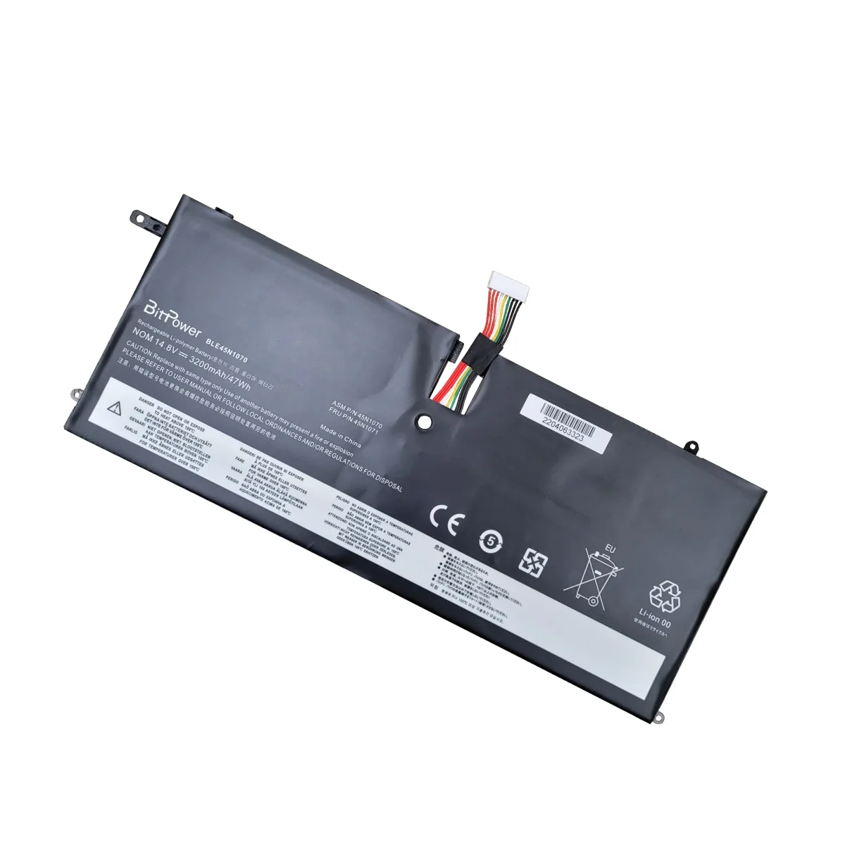 BATERIA BITPOWER PARA LENOVO THINKPAD X1 45N1070