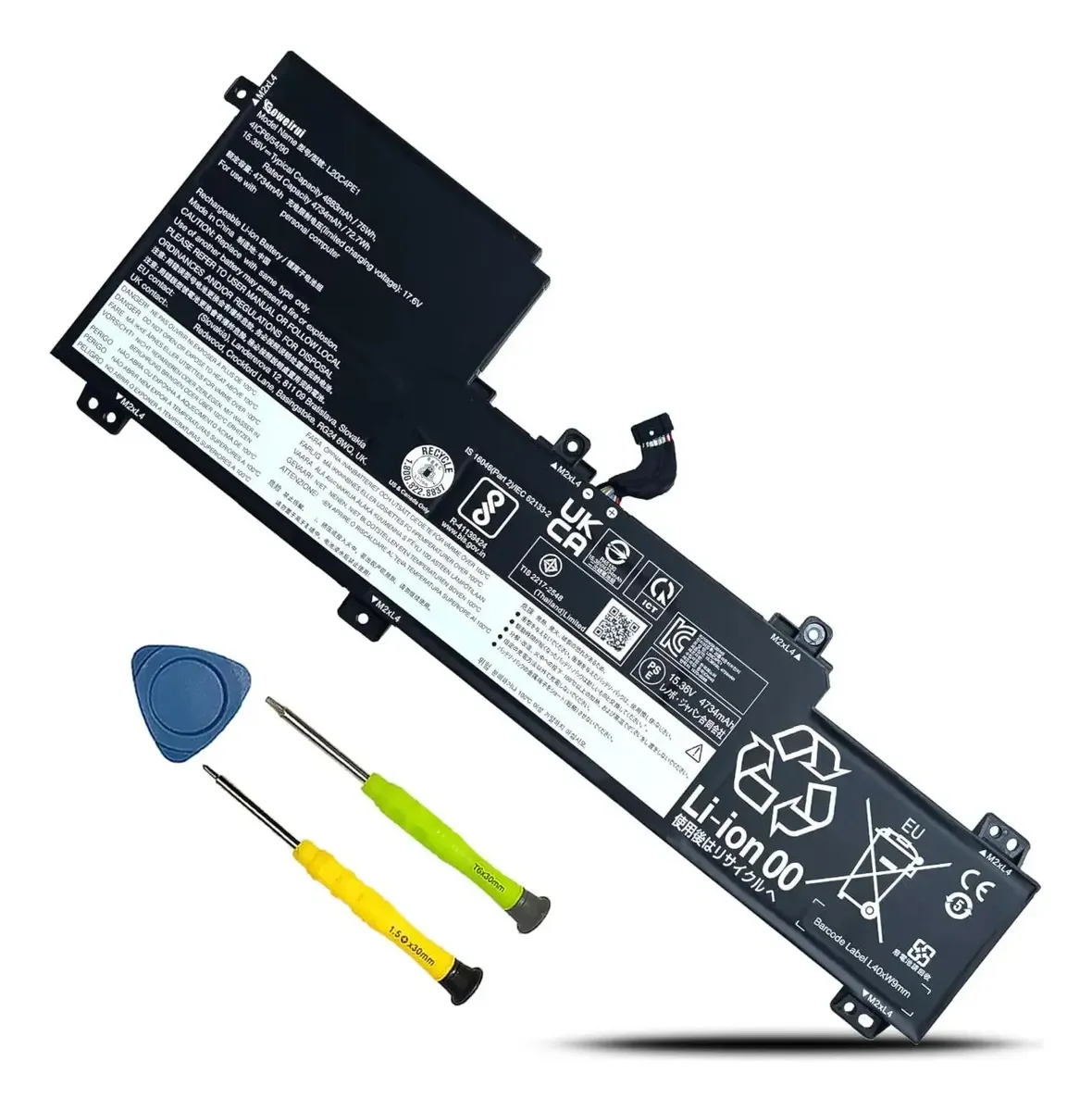 BATERIA BITPOWER PARA LENOVO IDEAPAD 5 PRO-16ACH6 PRO-16IHU6 IDEAPAD CREATOR