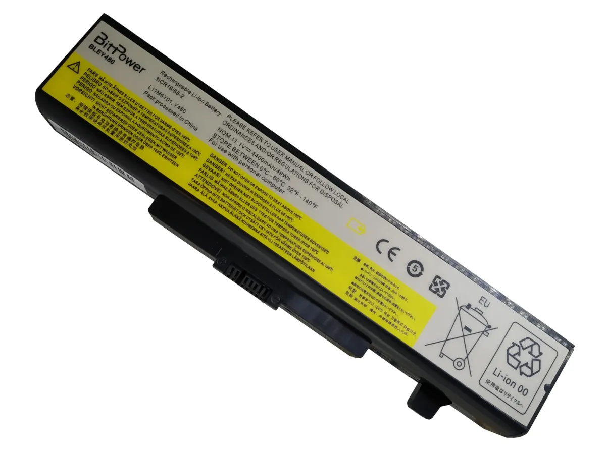 BATERIA BITPOWER P/LENOVO Y480 11.1V 4400MAH