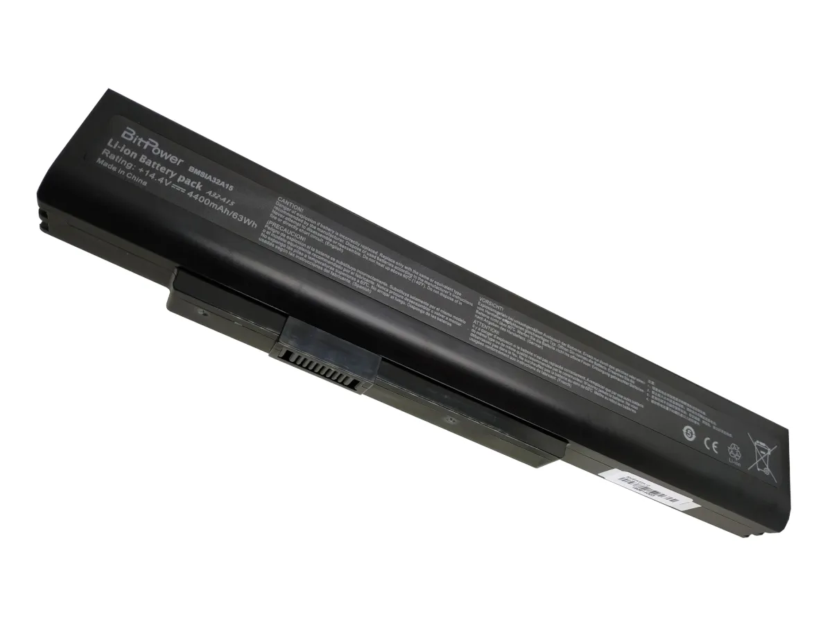 BATERIA BITPOWER P/MSI A32A15 14.4V 4400MAH