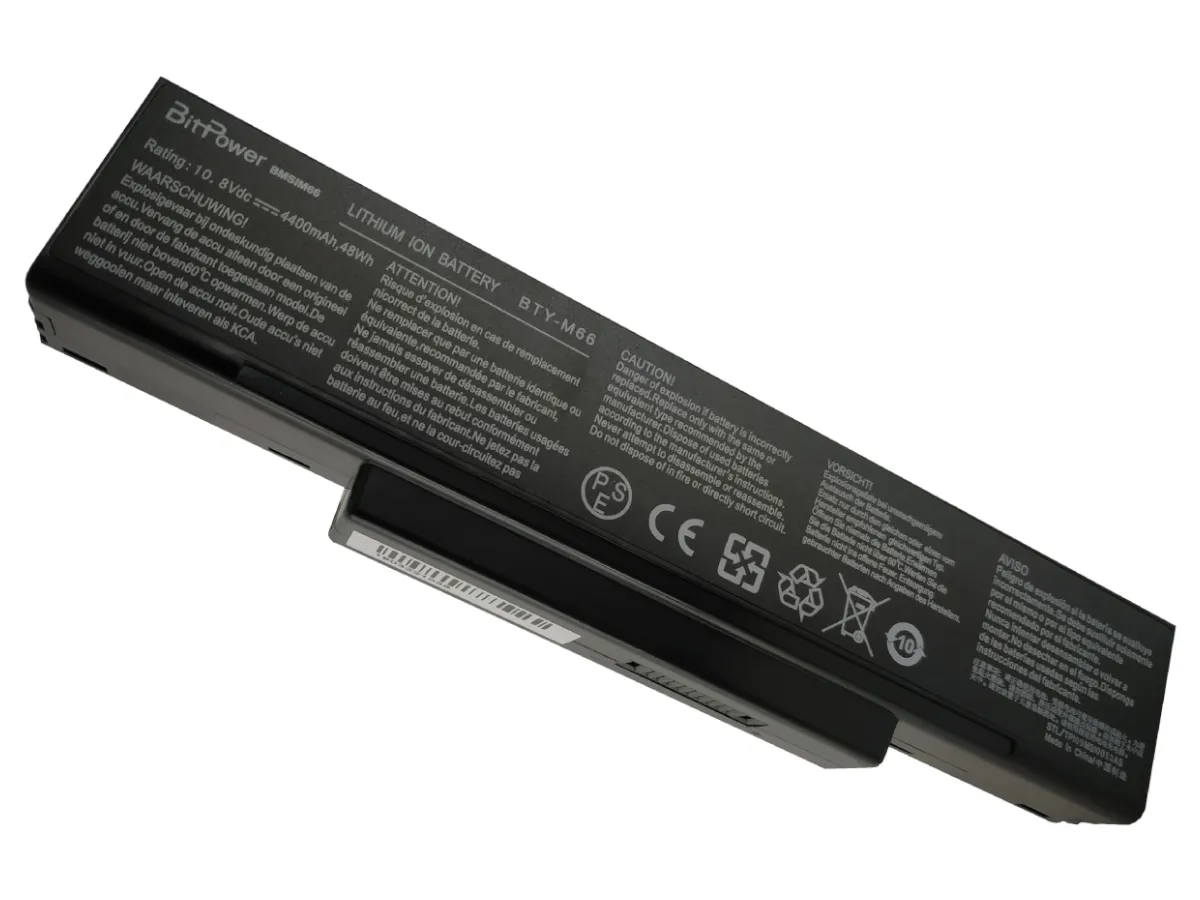 BATERIA BITPOWER P/MSI66 M740BAT-6