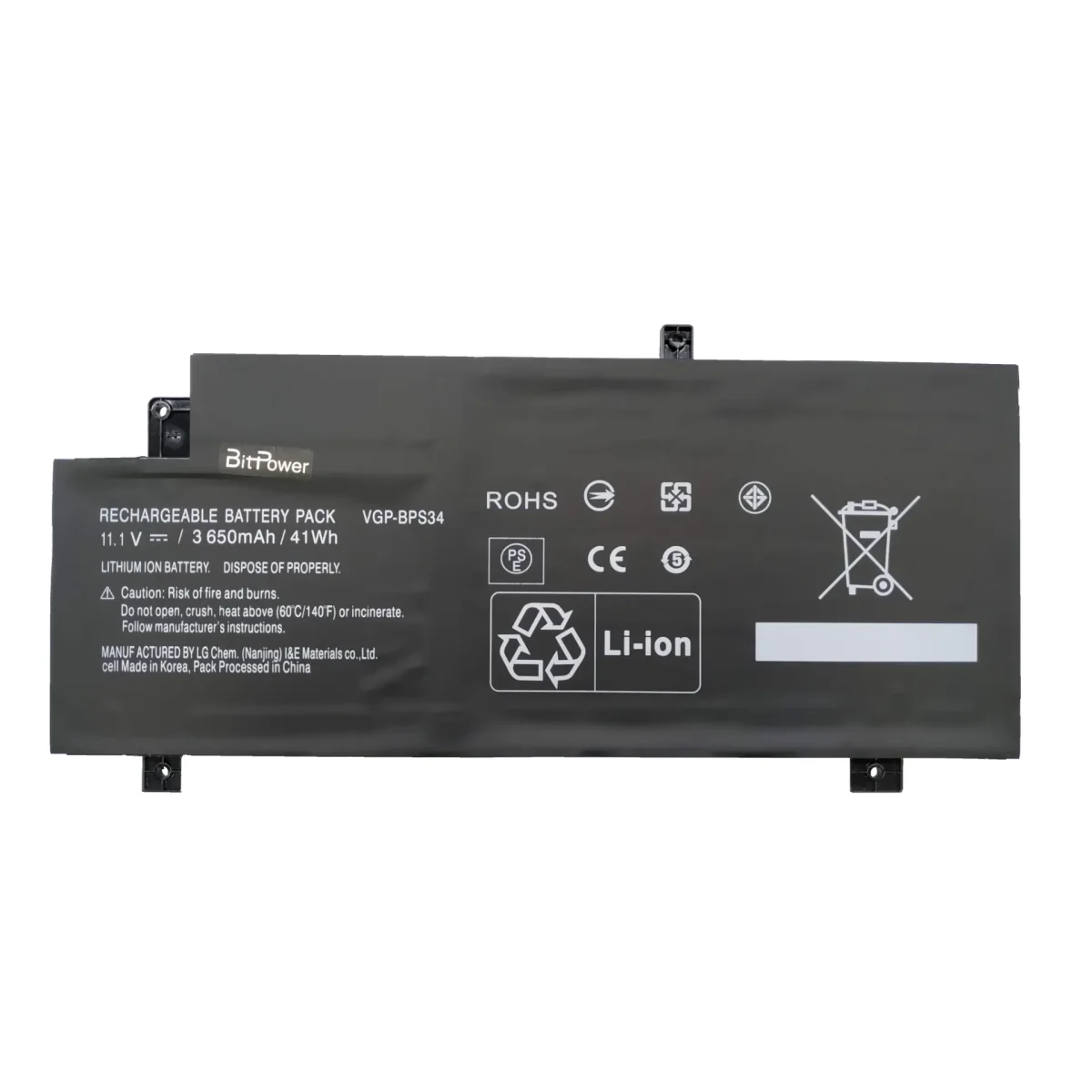 BATERIA BITPOWER INTERNA P/SONY VGP-BPS34