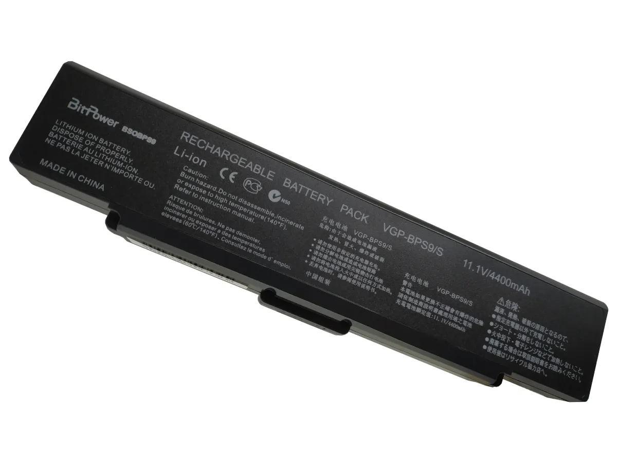 BATERIA BITPOWER P/SONY BPS9 11.1V 4400MAH