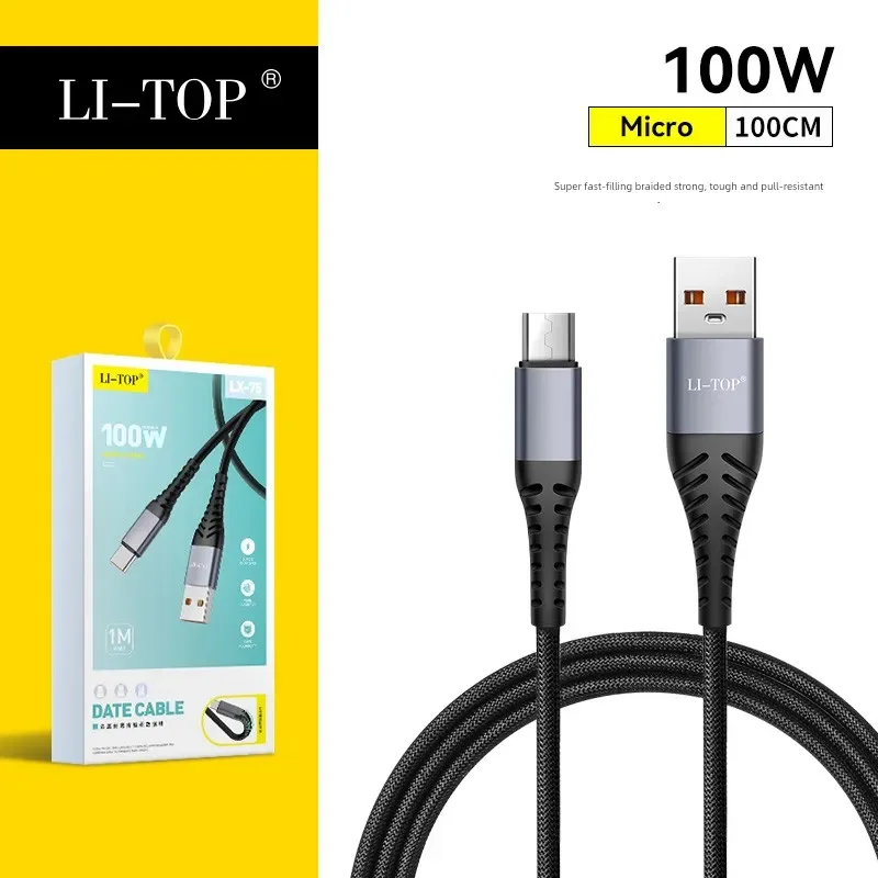 CABLE USB A USB-C 100W CARGA RAPIDA IPHONE LX-75