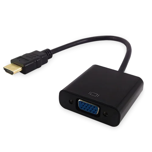 CABLE ADAPTADOR HDMI A VGA + AUDIO ACTIVO