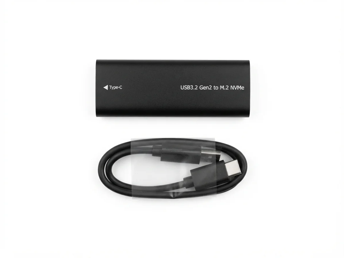 CASE USB 3.2 GEN2 A M2 NVME TYPE C