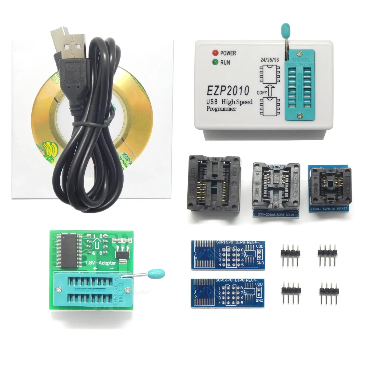 EZP2010 USB PROGRAMER SUPORT 24-25-26-93 EEPROM