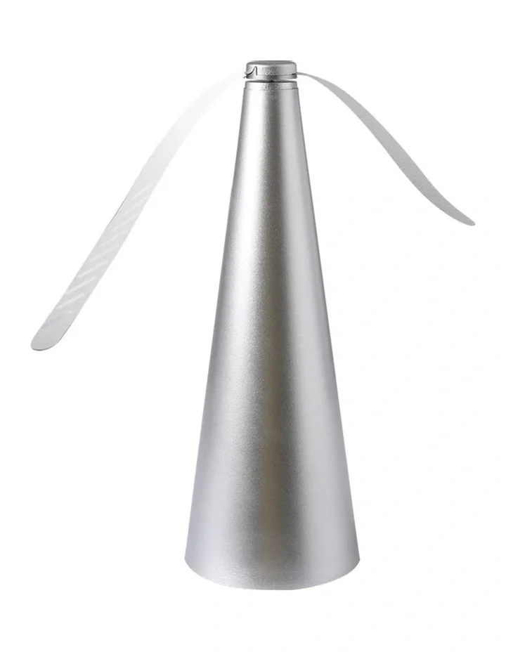 VENTILADOR ESPANTA MOSCAS PARA MESA PLATA