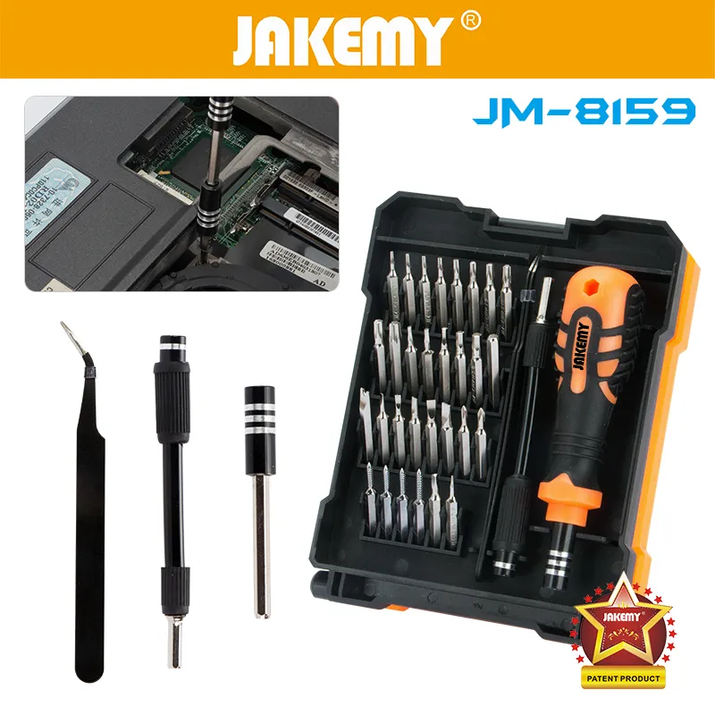 SET DE DESTORNILLADORES 34 EN 1 PROF JAKEMY