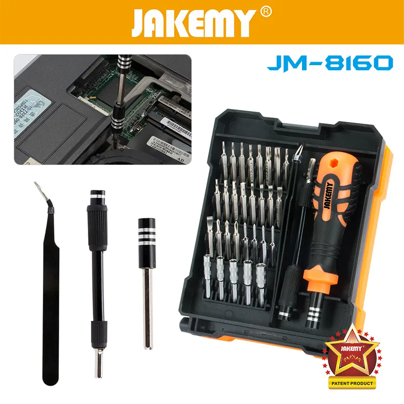 SET DE DESTORNILLADORES 33 EN 1 PROF JAKEMY