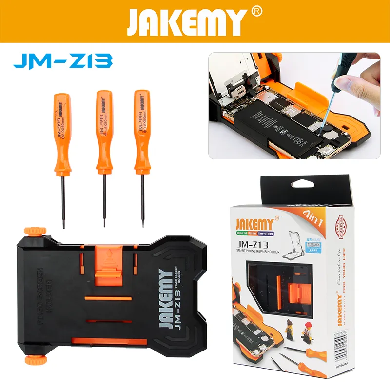 SET SOPORTE SMARTPHONE JAKEMY 3 DESTORNILLADORES