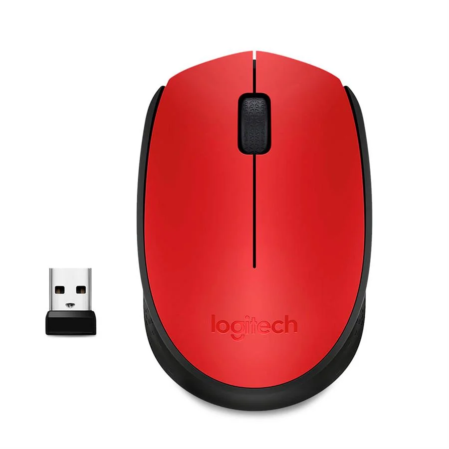 MOUSE LOGITECH WIRELESS M170 ROJO