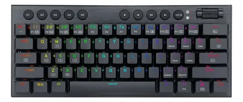 TECLADO HORUS MINI PRO K632 WIRELESS RED SWITCH