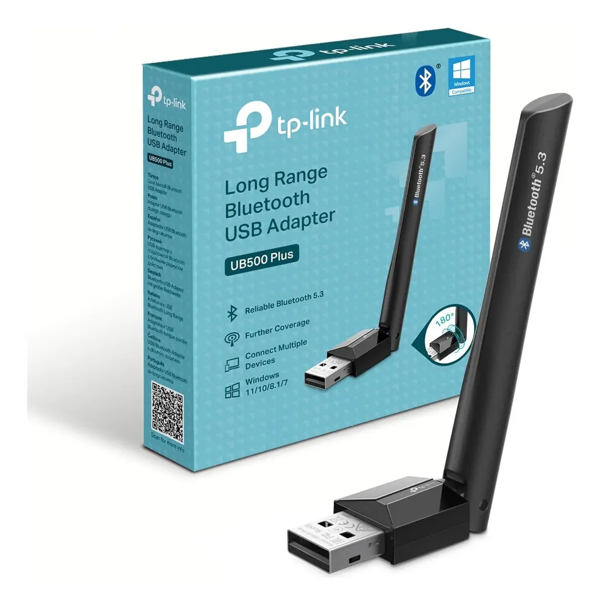 TP-LINK ADAPTADOR BLUETOOTH NANO USB 5.0 TL-UB500