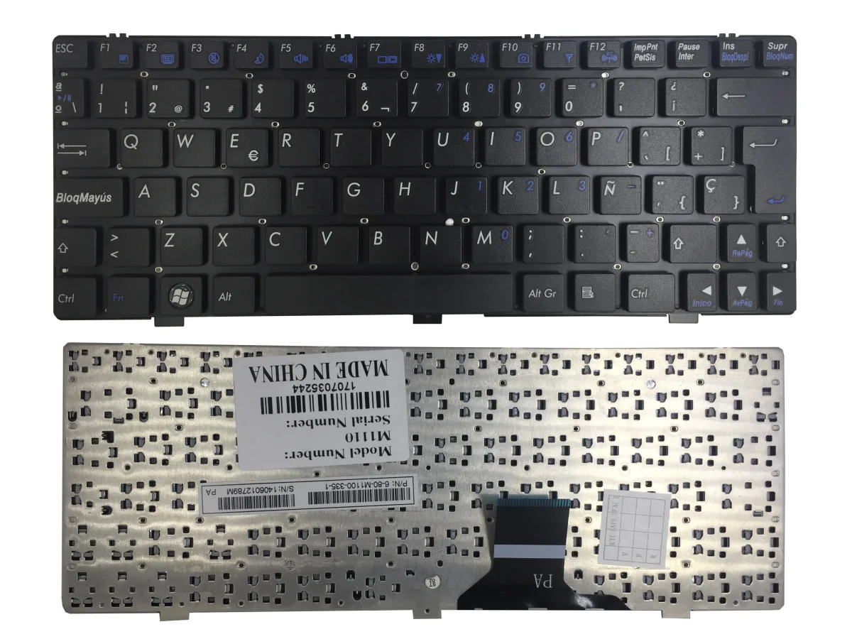 TECLADO PARA NACIONAL BGH POSITIVO QL300 QL310