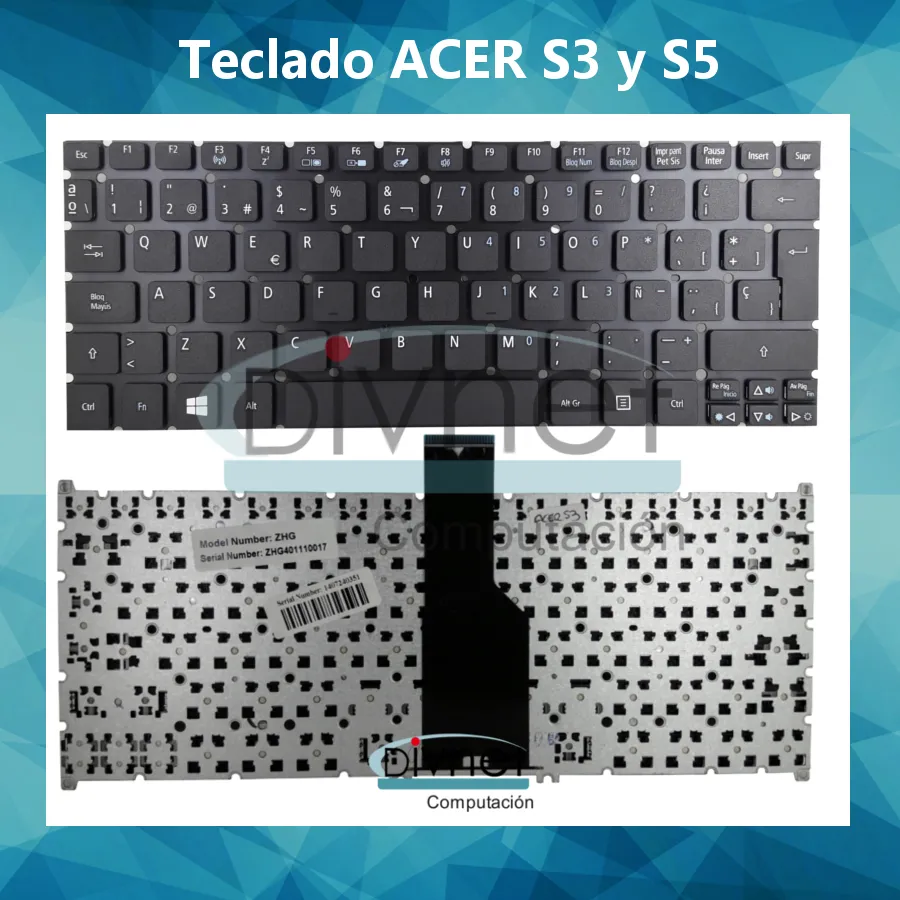 TECLADO PARA ACER S3 S5