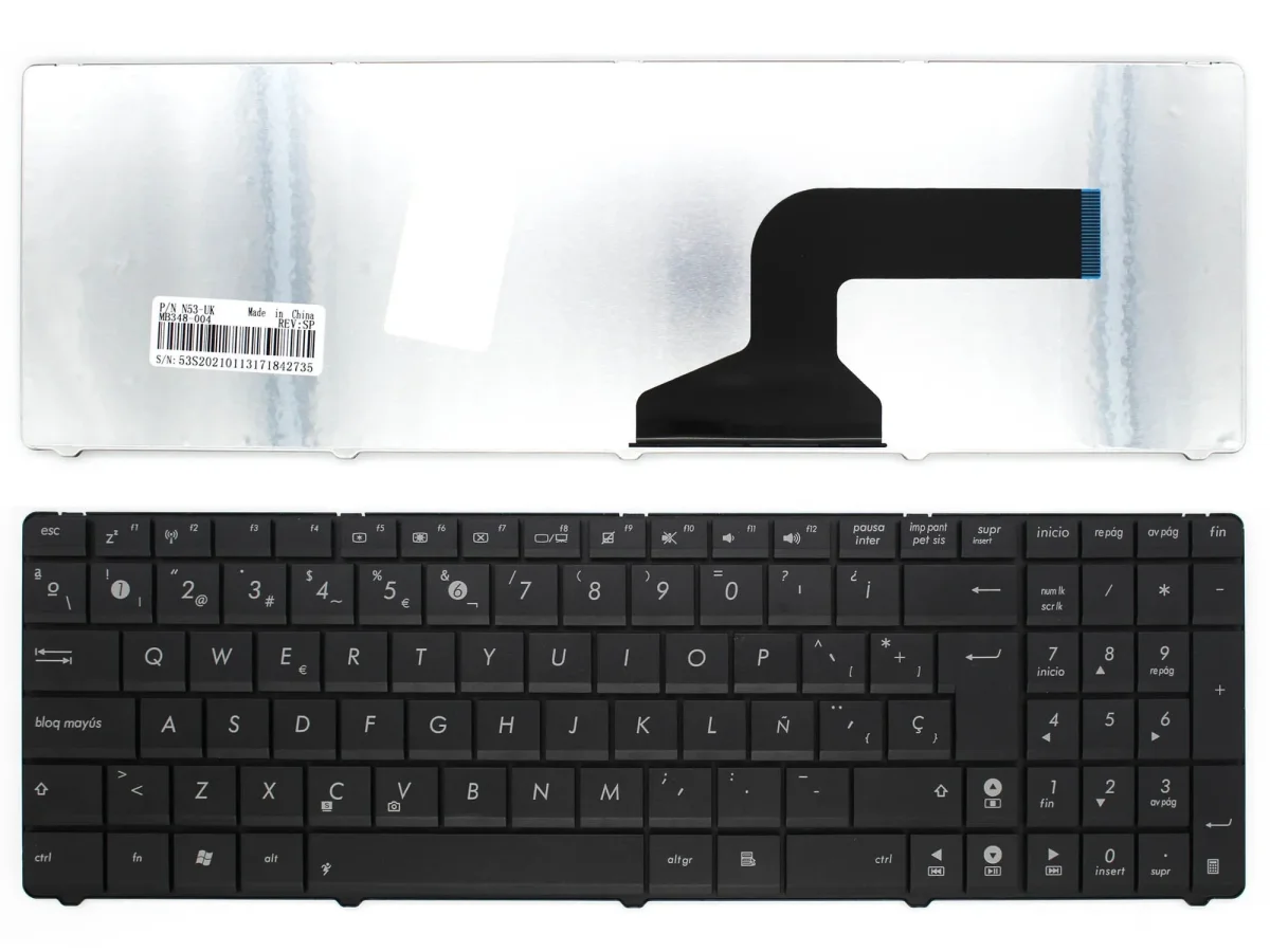 TECLADO PARA ASUS X55 N53