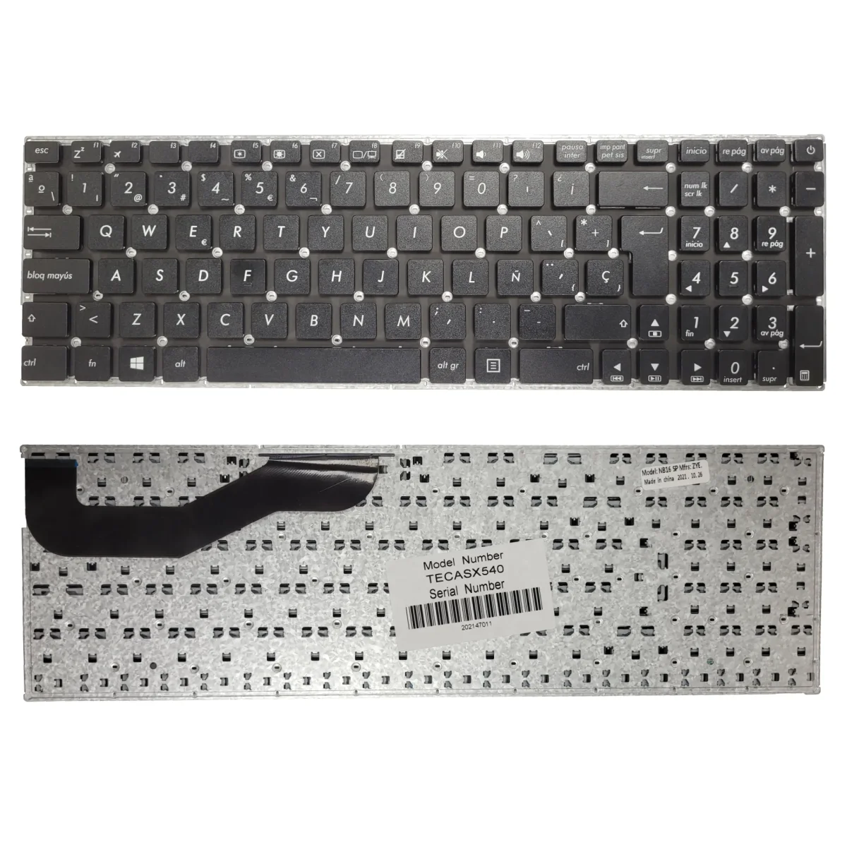 TECLADO PARA ASUS X540 X544 X543