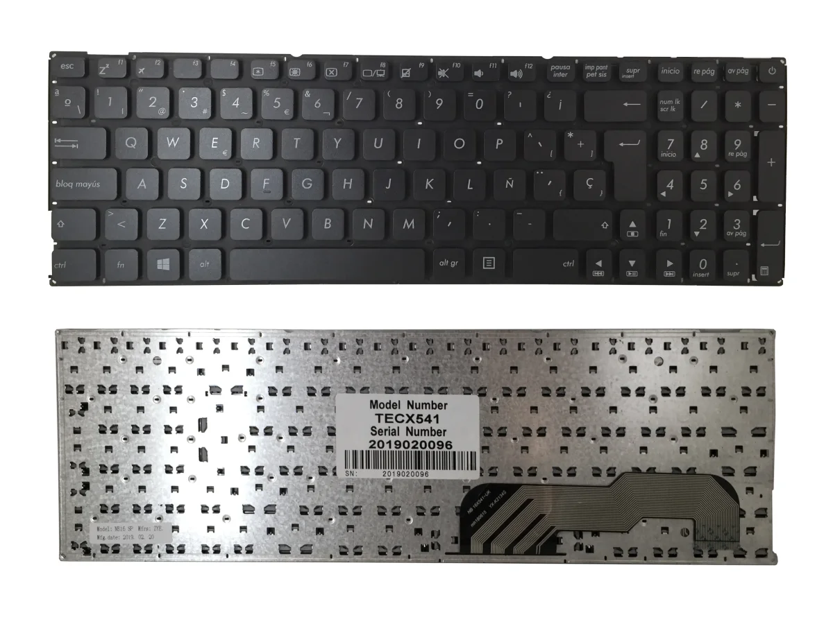 TECLADO PARA ASUS X541
