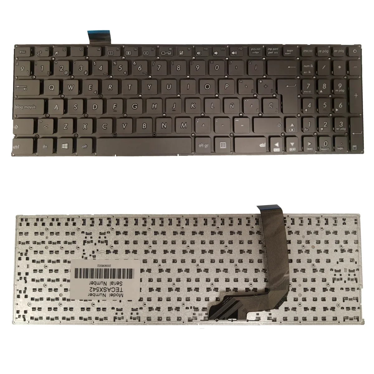 TECLADO PARA ASUS X542