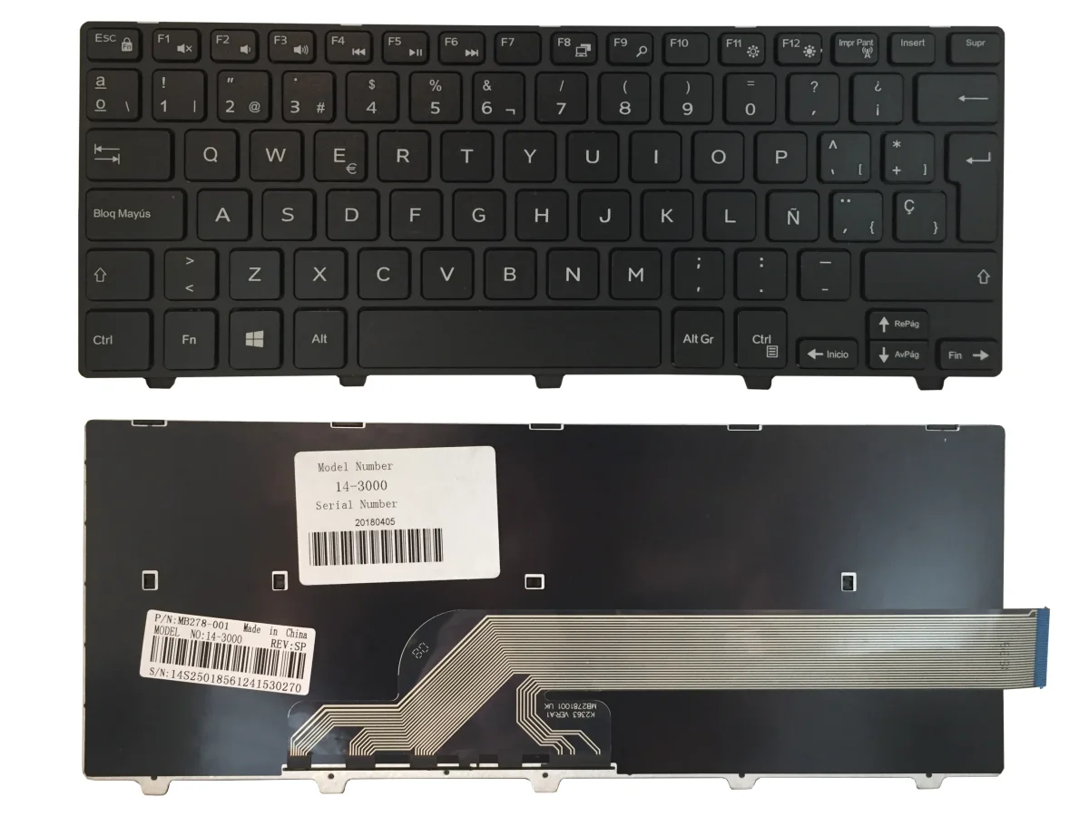 TECLADO PARA DELL 14-3000