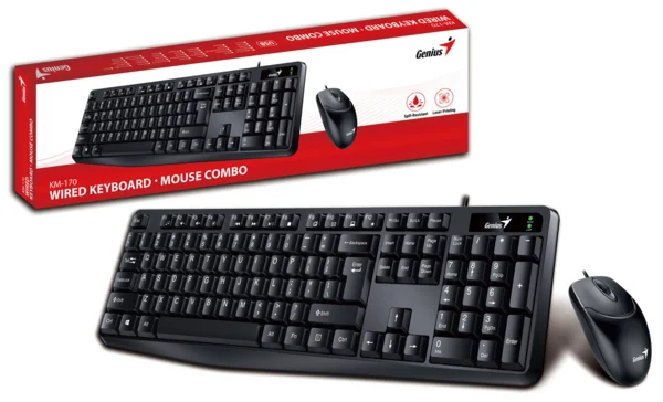 TECLADO + MOUSE GENIUS KM-170 USB