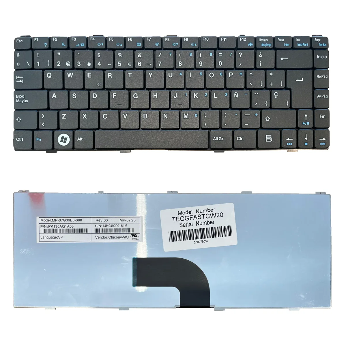 TECLADO PARA NACIONAL CW20