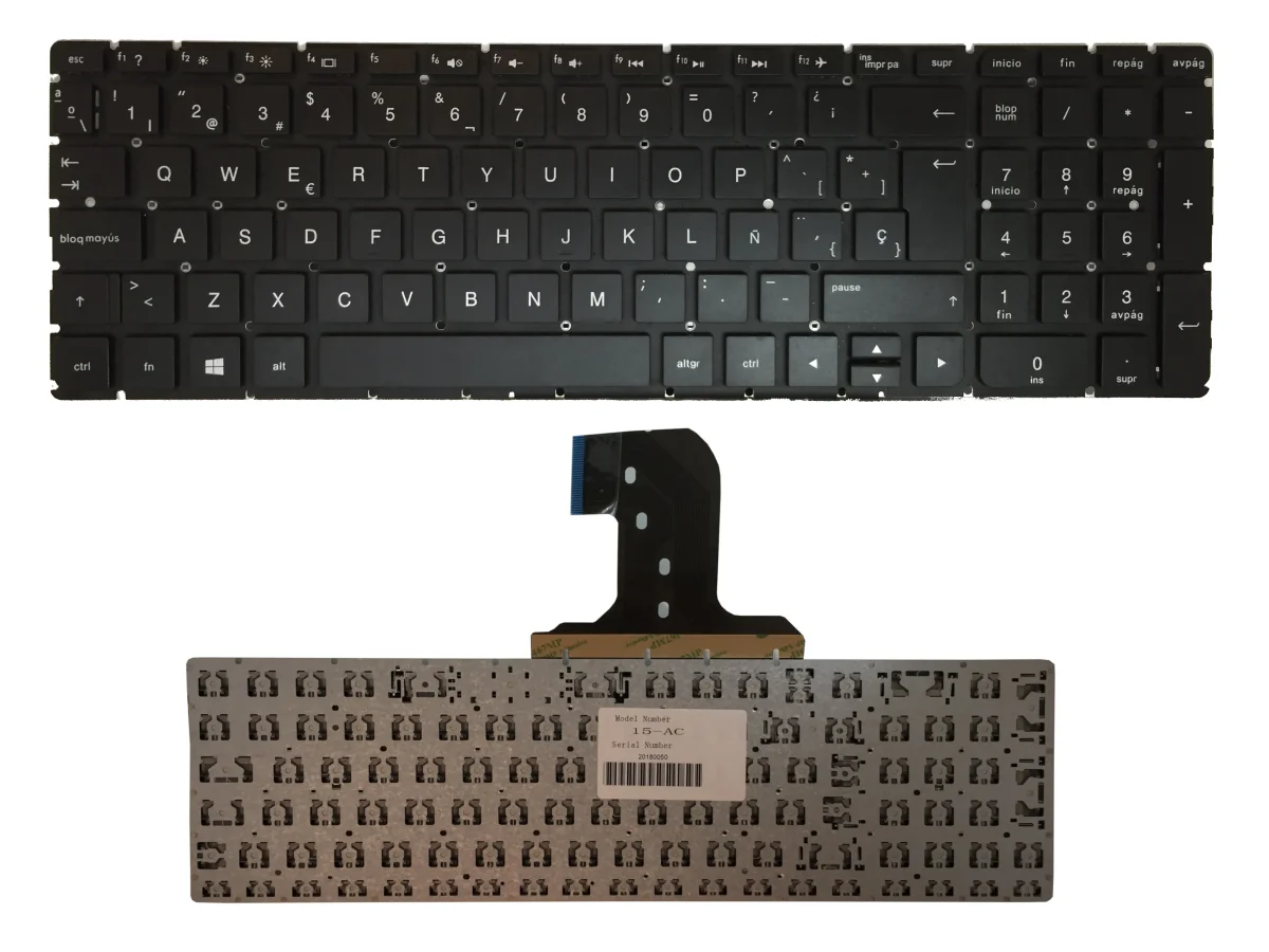 TECLADO PARA HP 15 AC