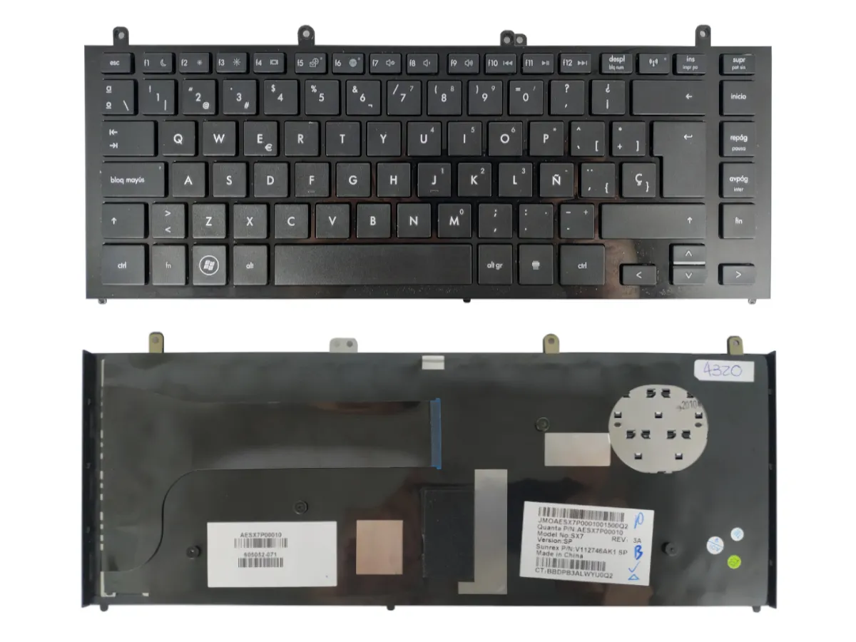 TECLADO PARA HP 4320S 4321S 4326S