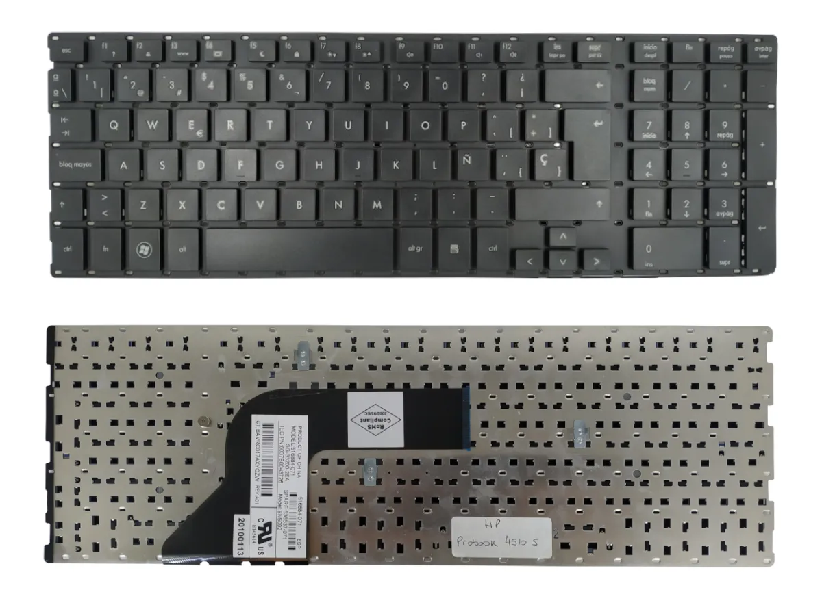 TECLADO PARA HP 4510S 4515S 4710S