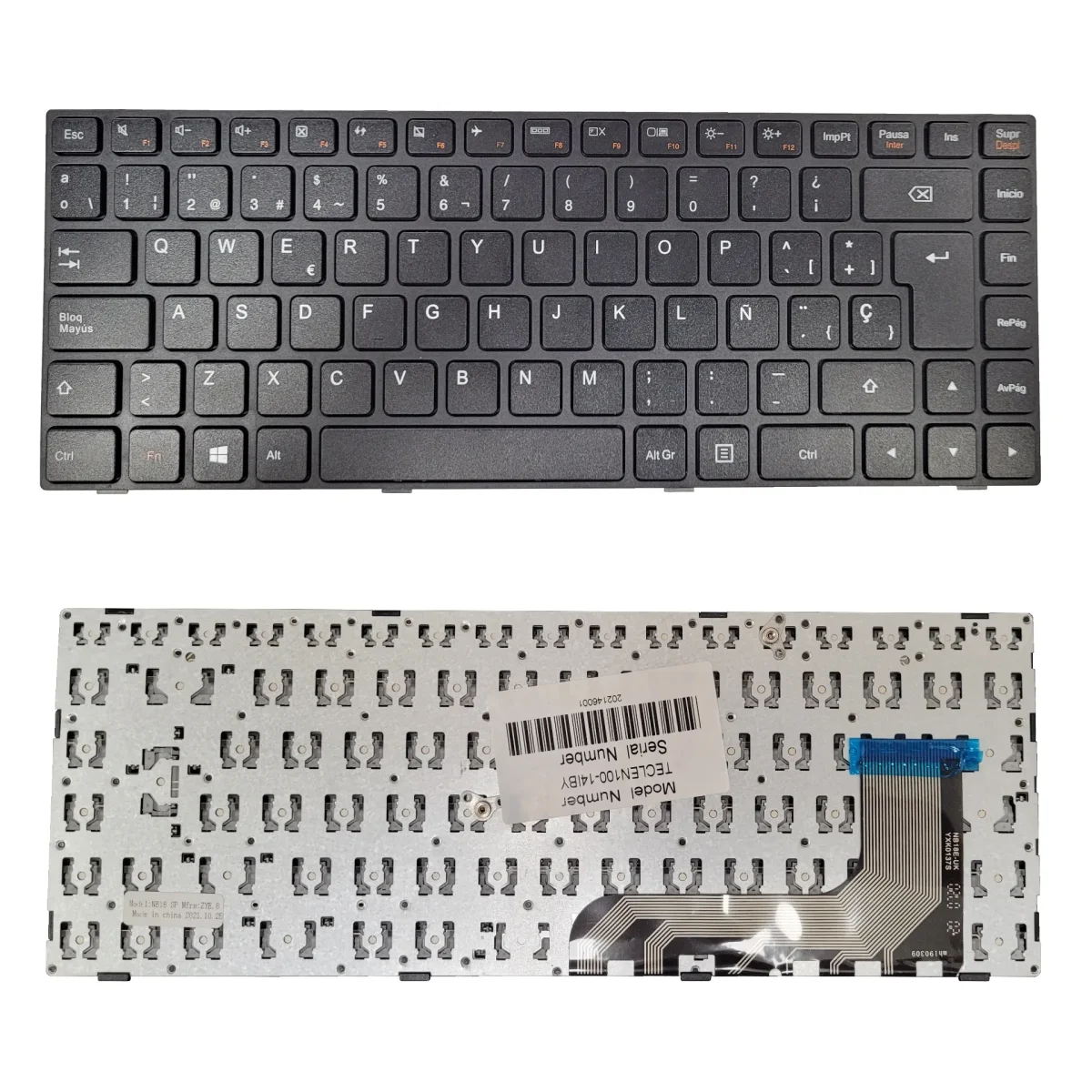 TECLADO PARA LENOVO 100-14IBY