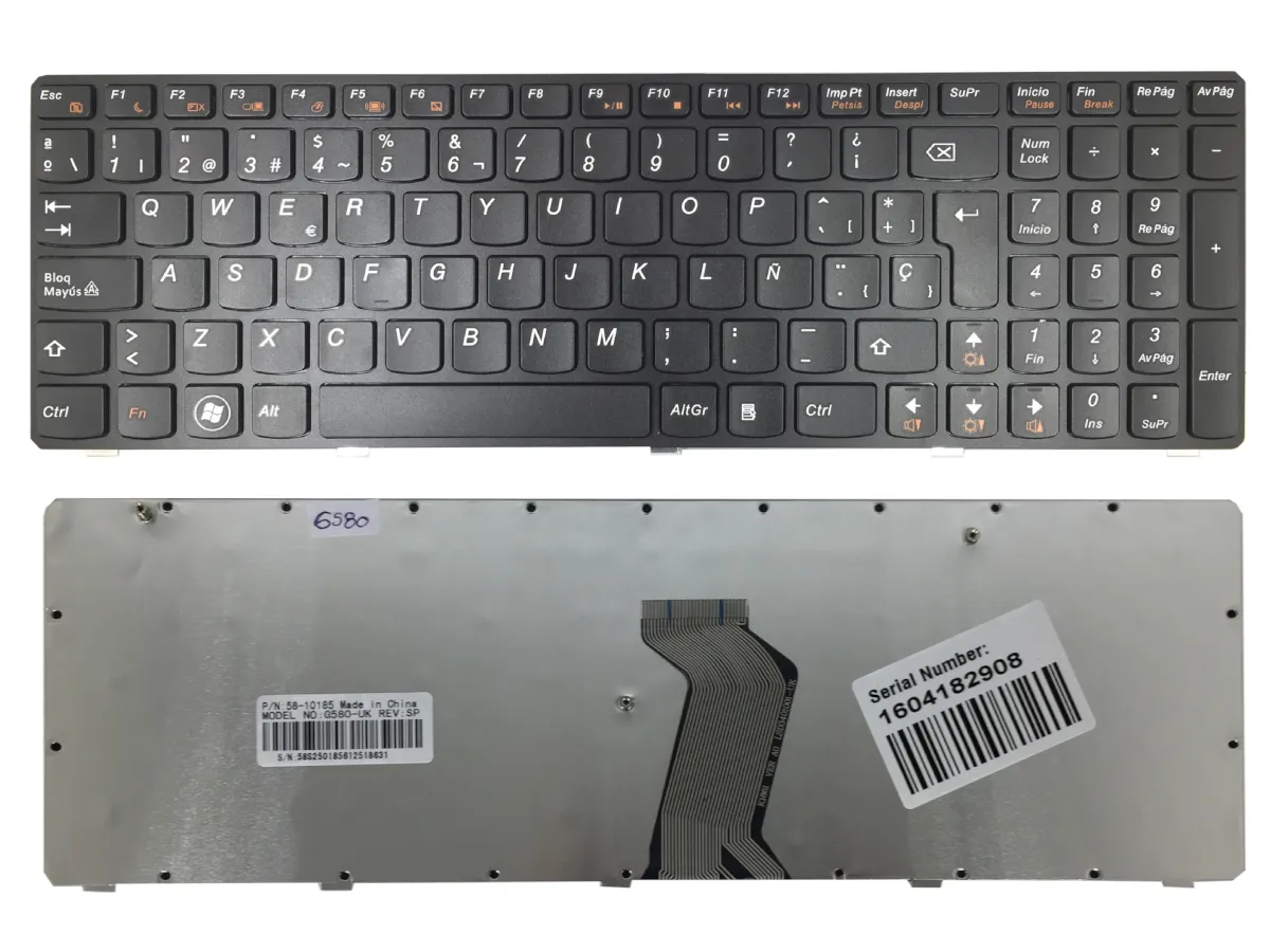 TECLADO PARA LENOVO G580