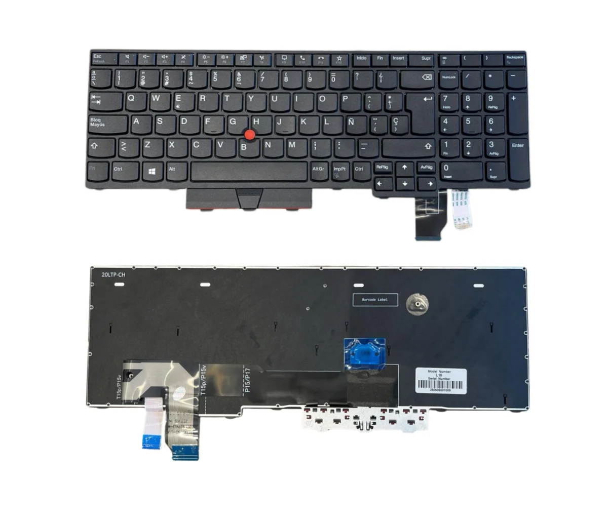 TECLADO PARA LENOVO L15 T15 E15 R15