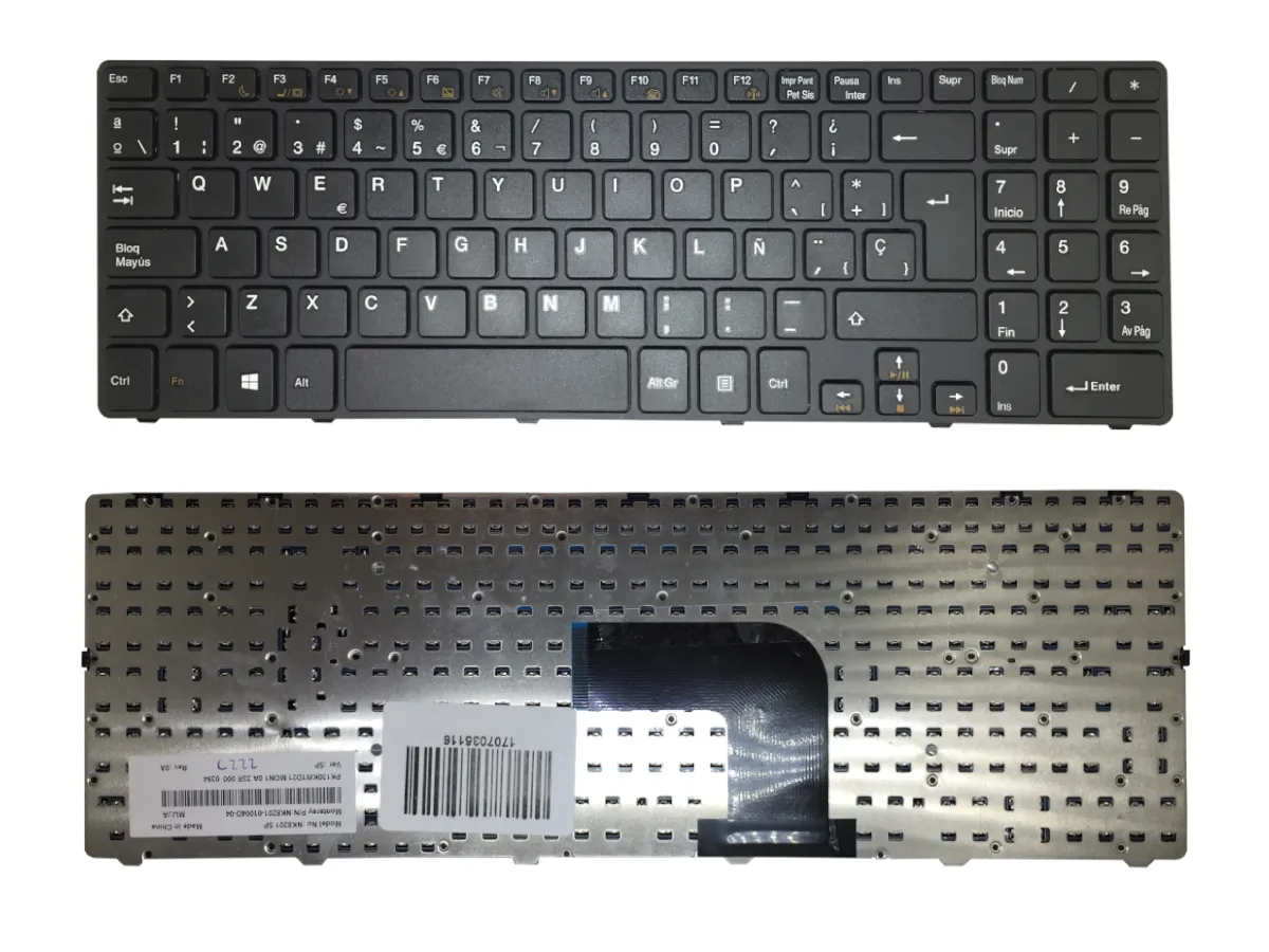TECLADO PARA NACIONAL CX 222