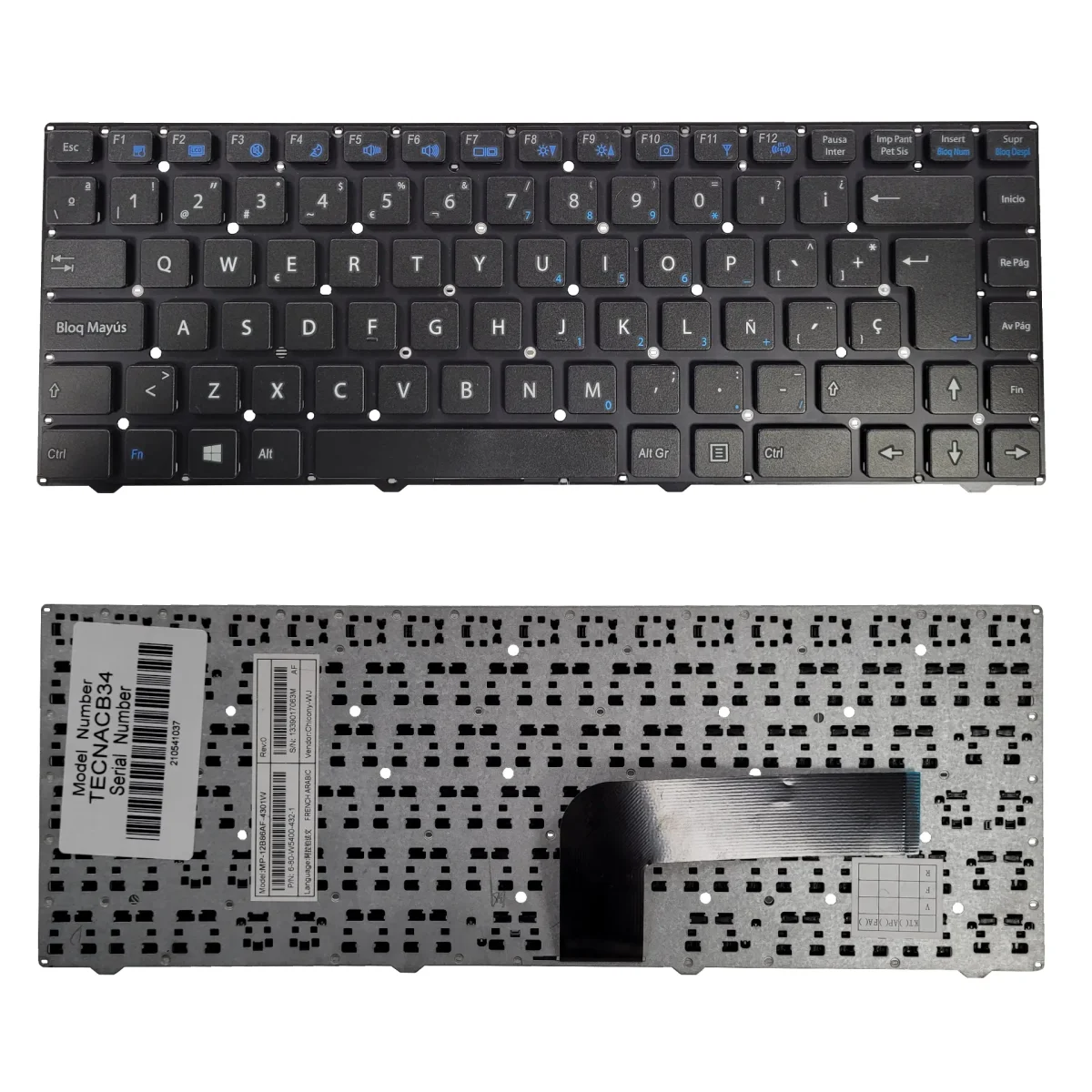 TECLADO PARA NACIONAL B34 RCA