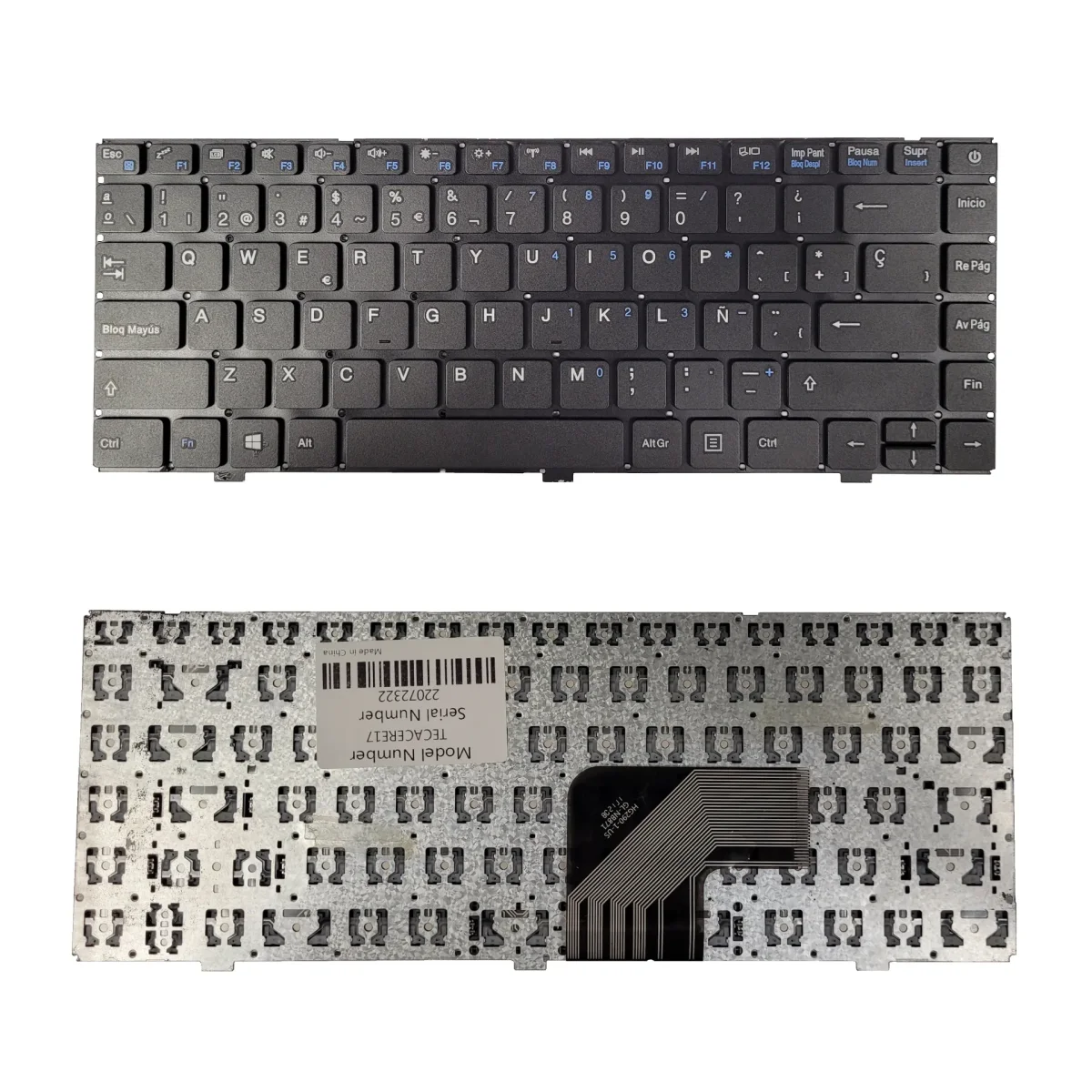 TECLADO PARA NACIONAL E17