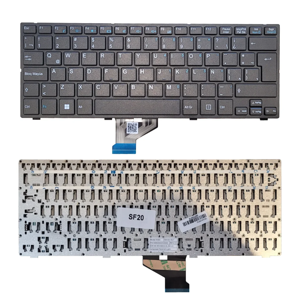 TECLADO PARA JUANA MANSO SF20